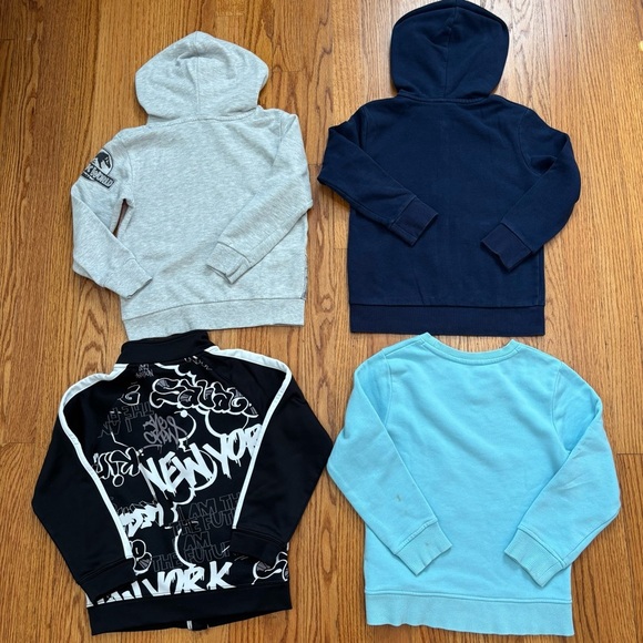 H&M / ID Ideology little boys bundle 4 pieces hoodie and sweatshirt 4-6Years - Picture 2 of 16